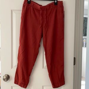 Women’s Linen Ankle Pant